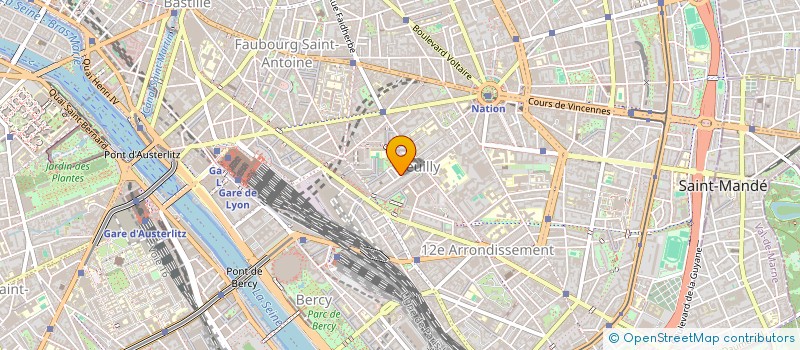 localisation de l'entreprise SARL JEAN PIERRE FRELET RESTAURANT  PARIS