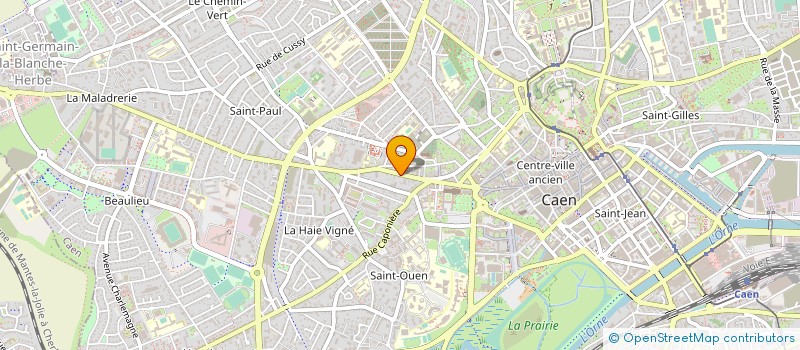 localisation de l'entreprise SARL JEAN PIERRE MARCHAND à CAEN