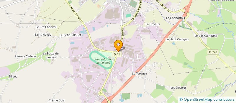 localisation de l'entreprise SARL JEAN PIERRE MARTIN à LOUDEAC