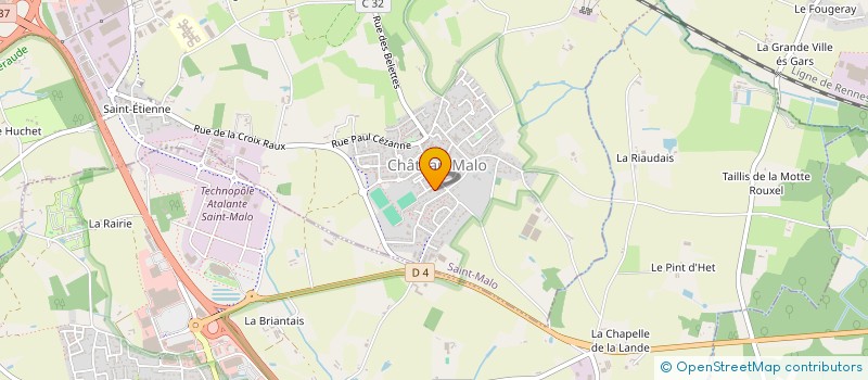 localisation de l'entreprise SARL JEAN-PIERRE TELLIER & FILS à SAINT-MALO
