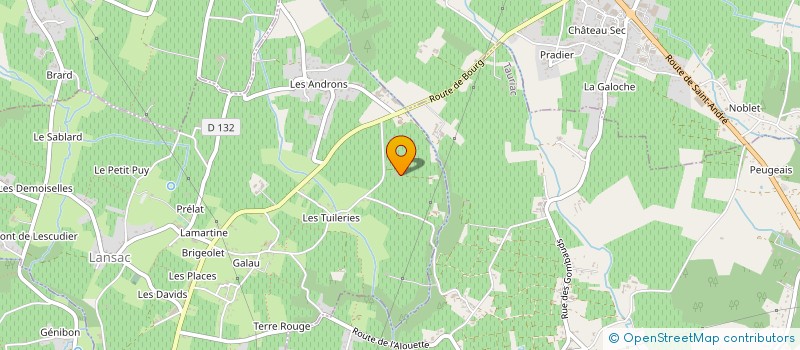 localisation de l'entreprise SARL JEAN YVES BECHET à LANSAC