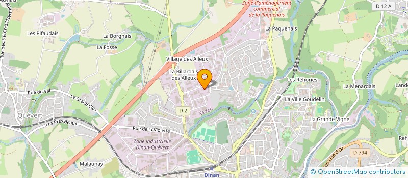 localisation de l'entreprise SARL JEAN YVES RENAULT à TADEN
