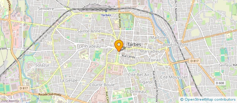 localisation de l'entreprise SARL JEANLY à TARBES