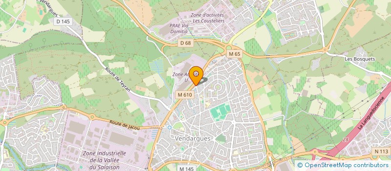 localisation de l'entreprise SARL JEANNE à VENDARGUES