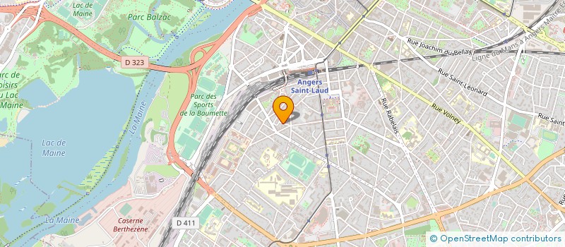 localisation de l'entreprise SARL JEANNEAU à ANGERS