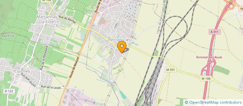 localisation de l'entreprise SARL JEANNIN ENERGIE à MARSANNAY-LA-COTE