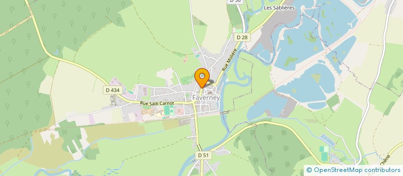 localisation de l'entreprise SARL JEANROY-GROSJEAN à LA VILLEDIEU-EN-FONTENETTE