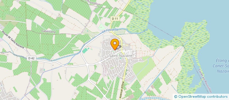 localisation de l'entreprise SARL JEANVAL  SAINT-NAZAIRE