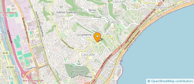 localisation de l'entreprise SARL JEDTRAINS à NICE