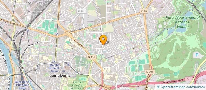 localisation de l'entreprise SARL JEEF à SAINT-DENIS