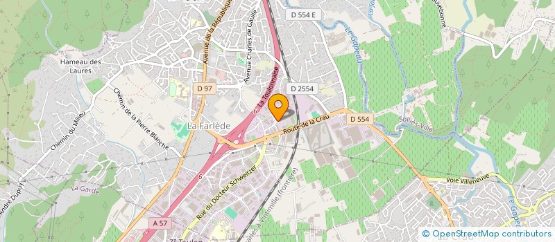 localisation de l'entreprise SARL JEFF SERVICES  LA FARLEDE