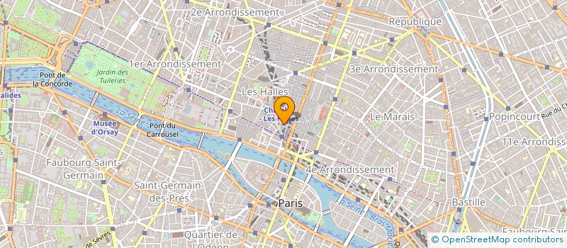 localisation de l'entreprise SARL JEFIFE  PARIS