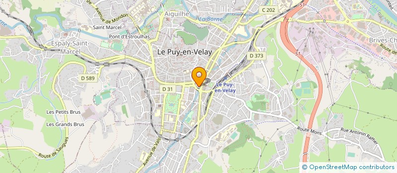 localisation de l'entreprise SARL JEFRAMI  LE PUY-EN-VELAY