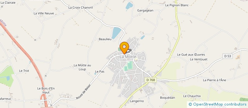 localisation de l'entreprise SARL JEGLOT COUVERTURE à TREVE