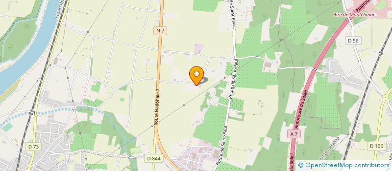 localisation de l'entreprise SARL JELINI  CHATEAUNEUF-DU-RHONE