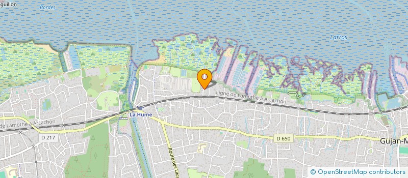 localisation de l'entreprise SARL JEMB  GUJAN-MESTRAS