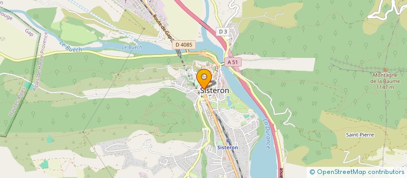 localisation de l'entreprise SARL JENY'S à SISTERON