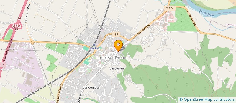 localisation de l'entreprise SARL JEROME BLACHE  LORIOL SUR DROME