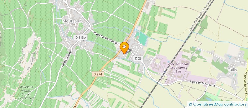 localisation de l'entreprise SARL JEROME PATRIARCHE à MEURSAULT