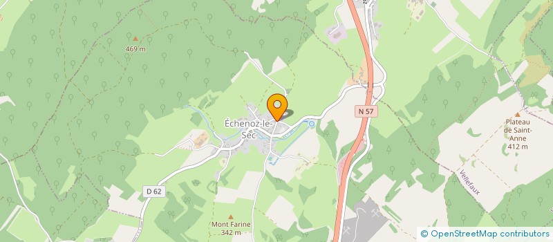 localisation de l'entreprise SARL JEROME PY  ECHENOZ-LE-SEC