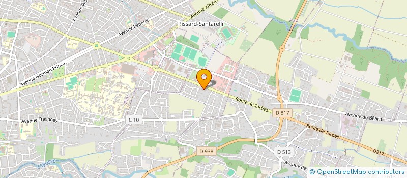 localisation de l'entreprise SARL JES  BIZANOS