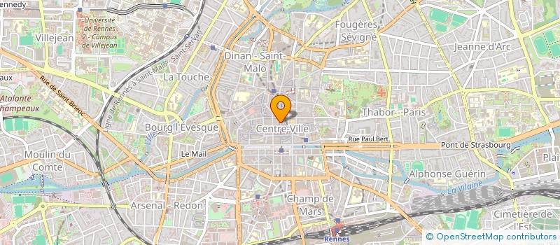 localisation de l'entreprise SARL JESSICA à RENNES