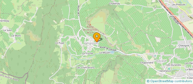 localisation de l'entreprise SARL JESSICA LITAUD à VERGISSON
