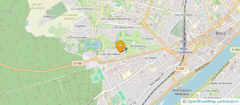 localisation de l'entreprise SARL JET BATIMENTS  BLOIS