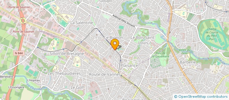 localisation de l'entreprise SARL JEUNESSE IMMOBILIER à ORVAULT