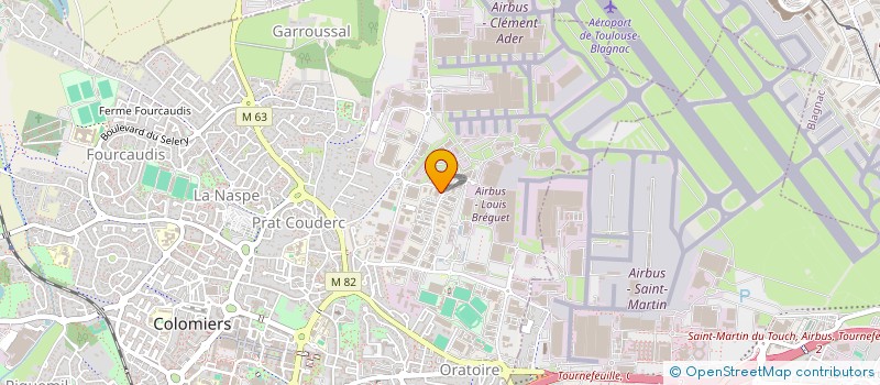 localisation de l'entreprise SARL JGA TECHNOLOGIES à COLOMIERS