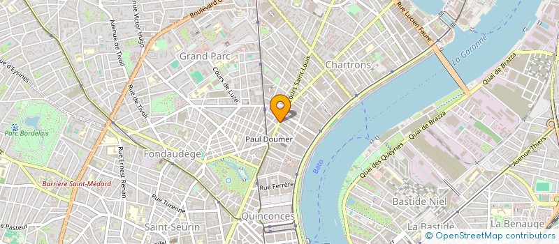 localisation de l'entreprise SARL JIMBURGER  BORDEAUX