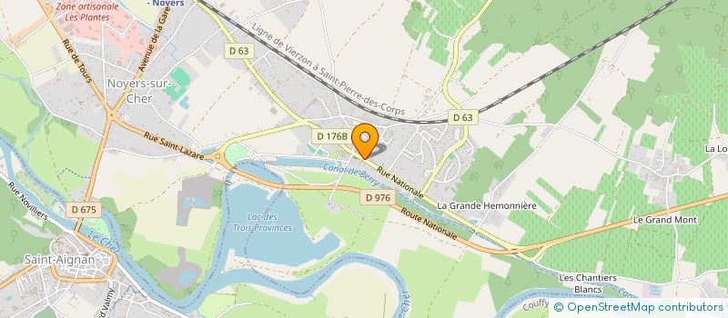 localisation de l'entreprise SARL JIMCA MOTOS  NOYERS-SUR-CHER