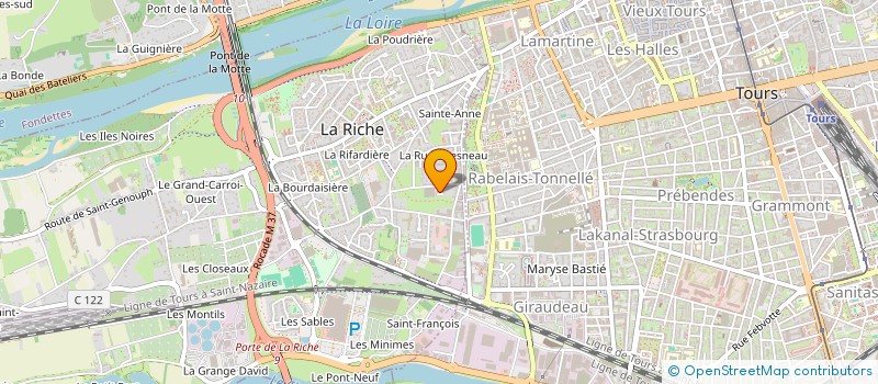 localisation de l'entreprise SARL JIMENEZ  LA RICHE