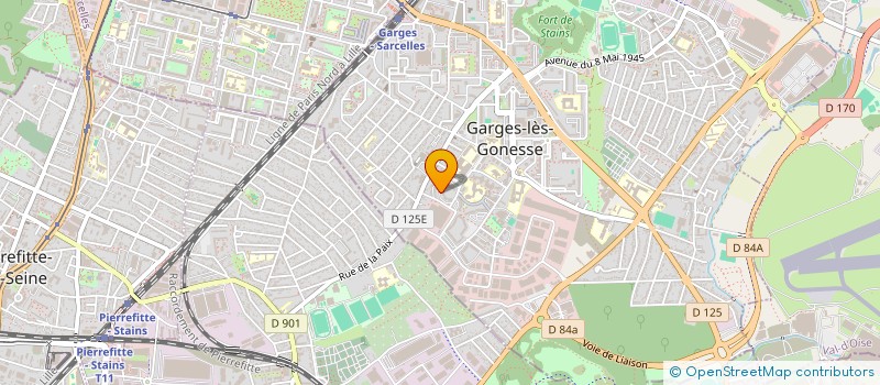 localisation de l'entreprise SARL JIMY à GARGES-LES-GONESSE