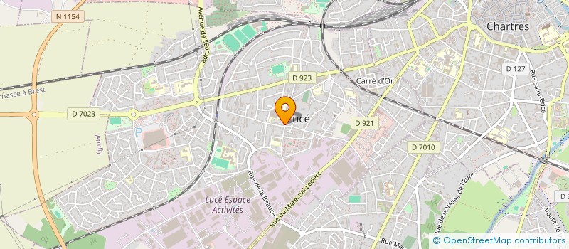 localisation de l'entreprise SARL JIN à LUCE