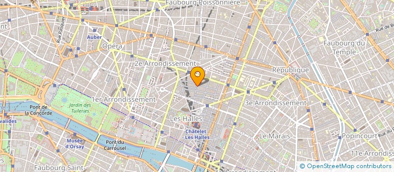 localisation de l'entreprise SARL JINGUI à PARIS