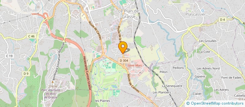 localisation de l'entreprise SARL JIPECRISS  GRASSE