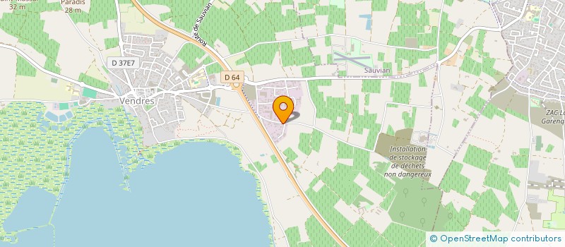 localisation de l'entreprise SARL JISAP à VENDRES