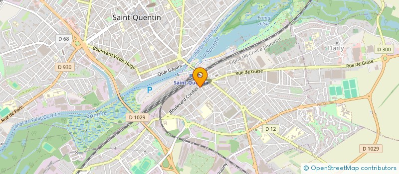 localisation de l'entreprise SARL JJMB à SAINT-QUENTIN