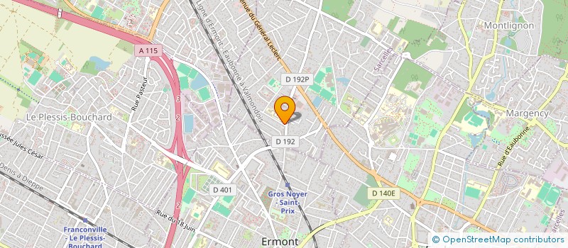 localisation de l'entreprise SARL JJMI à SAINT-PRIX