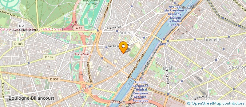 localisation de l'entreprise SARL JL à PARIS
