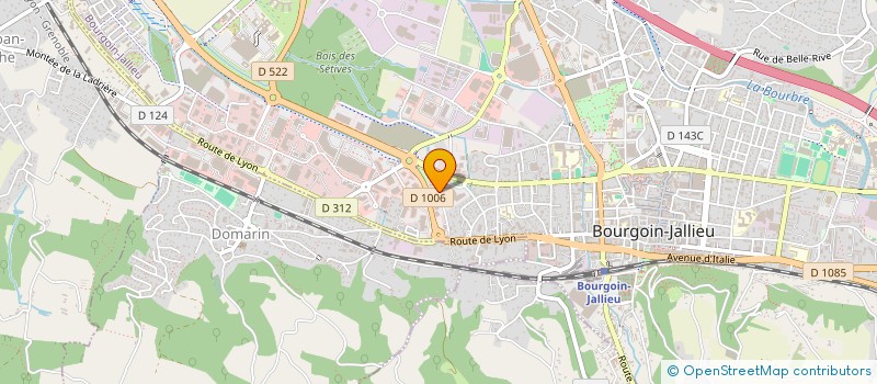 localisation de l'entreprise SARL JL-LB DEVELOPPEMENTS  BOURGOIN-JALLIEU