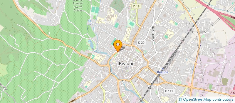 localisation de l'entreprise SARL JLB- LE FOCH à BEAUNE