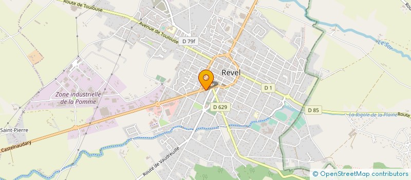 localisation de l'entreprise SARL JLB SPORT à REVEL