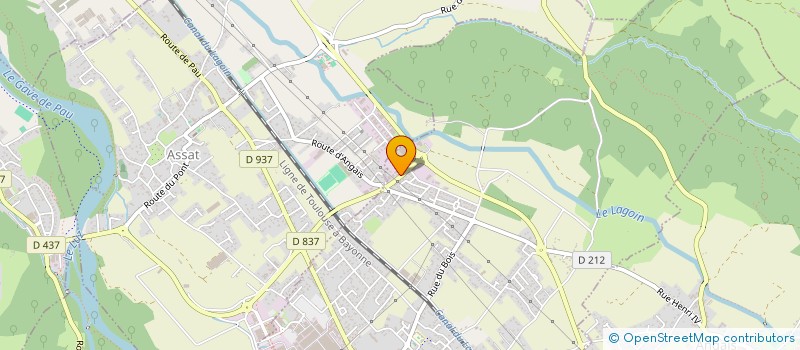 localisation de l'entreprise SARL JLB64 à BORDES