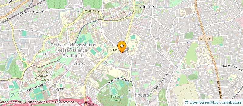 localisation de l'entreprise SARL JLENDCOBAN  TALENCE