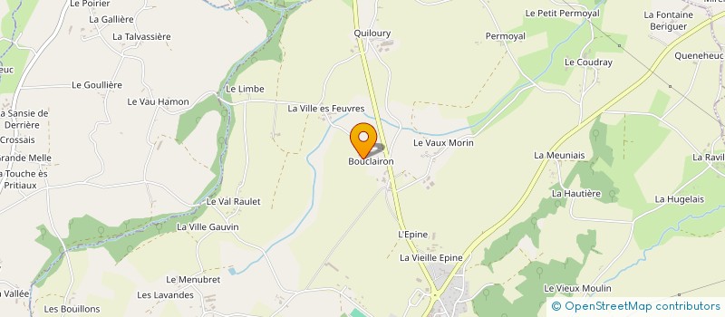 localisation de l'entreprise SARL JLPE  LE MENE