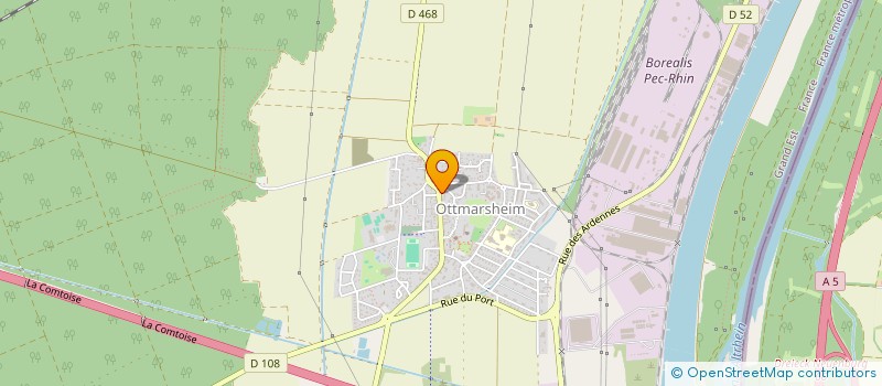localisation de l'entreprise SARL JLW  OTTMARSHEIM