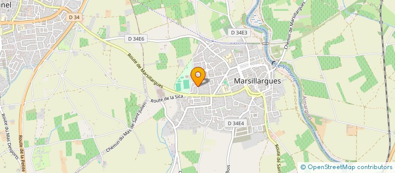 localisation de l'entreprise SARL JM GLASS  MARSILLARGUES