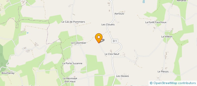 localisation de l'entreprise SARL JM HYGIENE ET ENTRETIEN à LE MENE